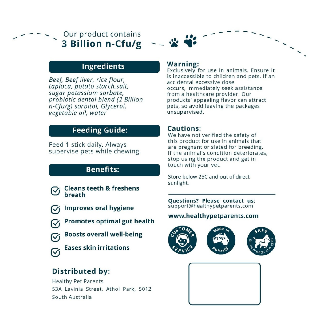 Probiotic Dental Chew